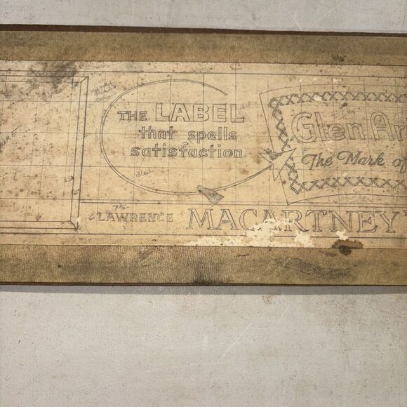 Vintage Billboard Glen Artney Suit Ad Mockup: Macartney’s Lawrence Massachusetts - Picture 3 of 5